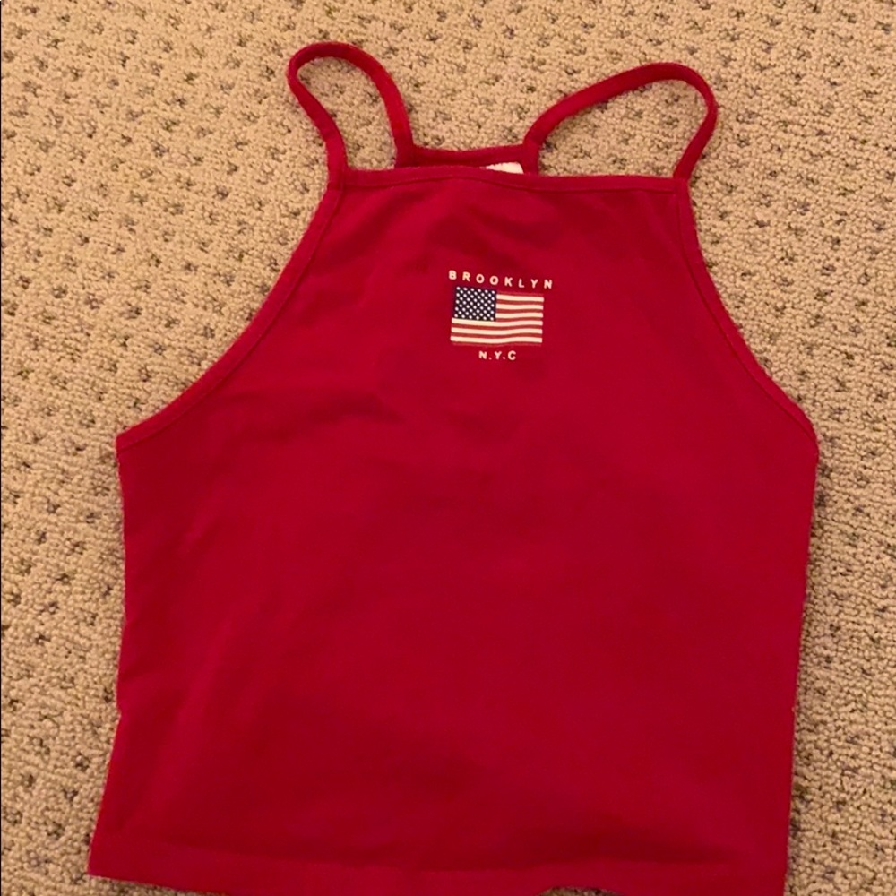 H&M// racerback crop top